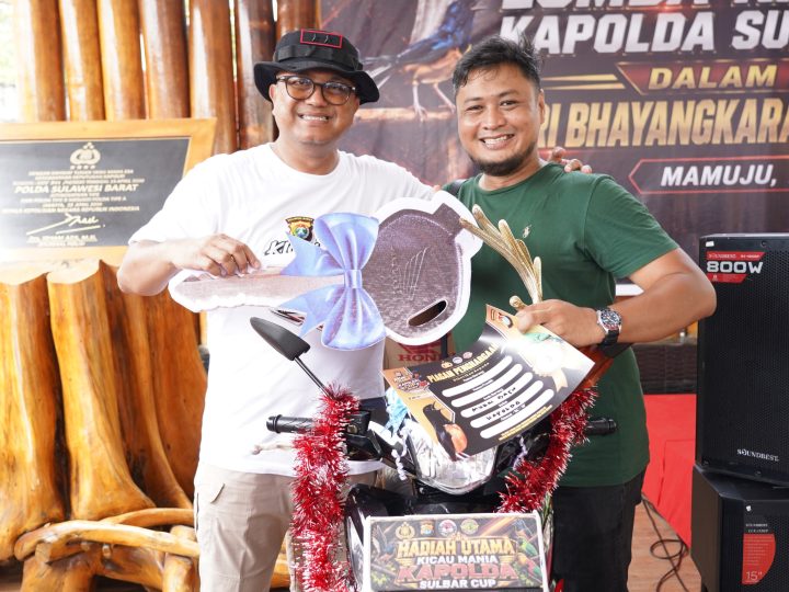 Kapolda Sulbar Bangga, Peserta Lomba Kicau Mania Datang dari Berbagai Daerah