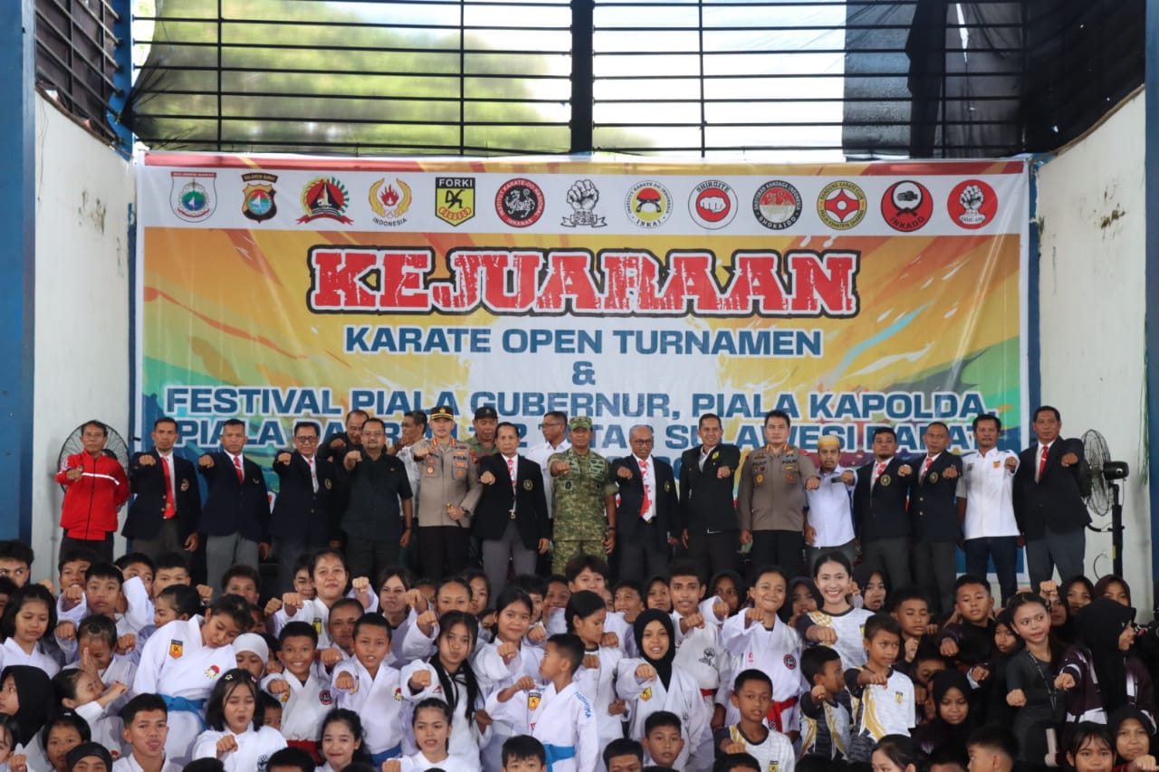 Melalui Kejuaraan Karate, KONI Sulbar Siapkan Atlet Hadapi Pra-PON
