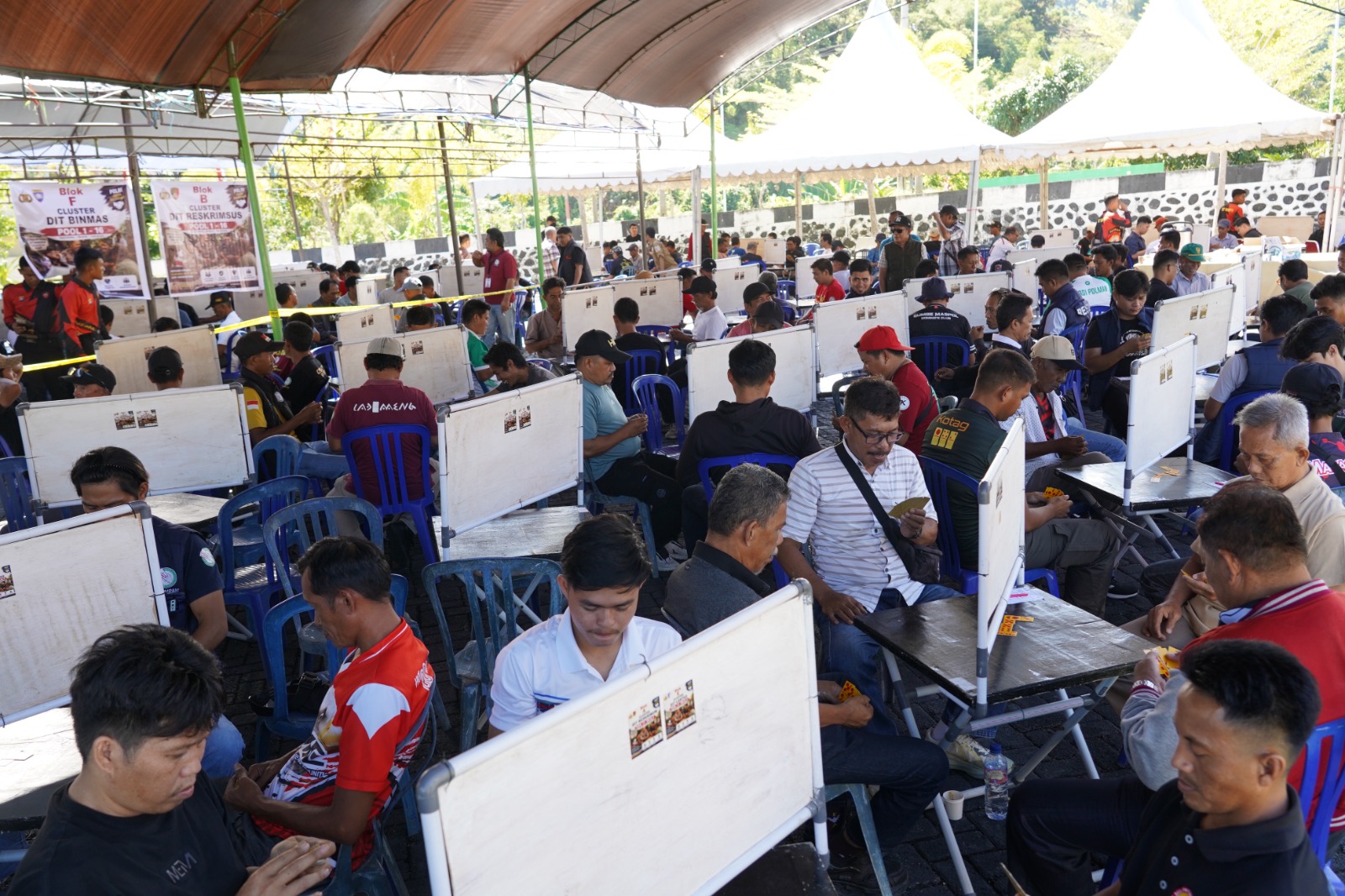 Kapolda Sulbar Apresiasi Tingginya Minat Masyarakat pada Lomba Domino Hari Bhayangkara