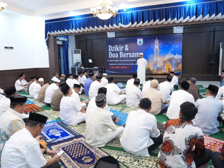 Dzikir dan Doa Sambut 1 Muharram, Gubernur Sulbar: Perkuat Nilai Spiritual dan Kebersamaa