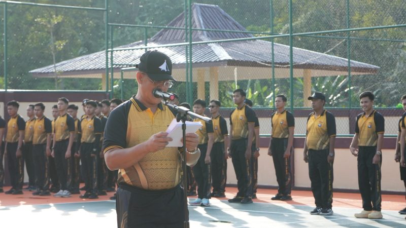 Perkuat Soliditas dan Sinergi, Polda Sulbar Gelar Turnamen Tenis dan Futsal