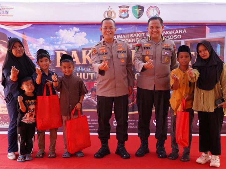 Polri untuk Masyarakat, Wakapolda Sulbar Buka Bakti Kesehatan Berskala Besar