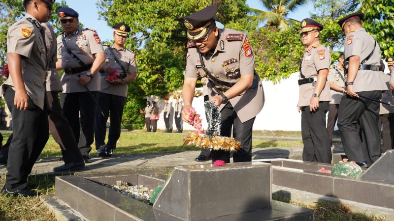 Hari Bhayangkara ke-80, Kapolda Sulbar Ajak Personel Teladani Semangat Juang Para Pahlawan