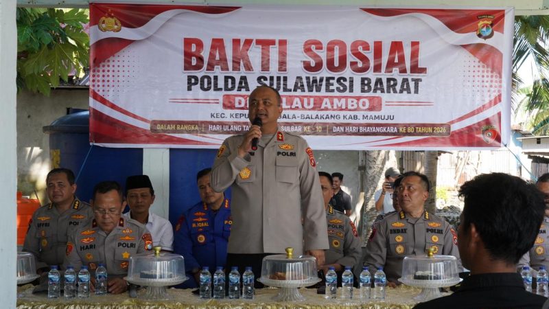Pengabdian hingga Pesisir, Kapolda Sulbar Hadir untuk Warga Pulau Ambo