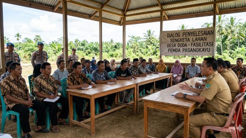 Masyarakat Desa Doda Pilih Jalur Dialog dalam Penyelesaian Sengketa Lahan