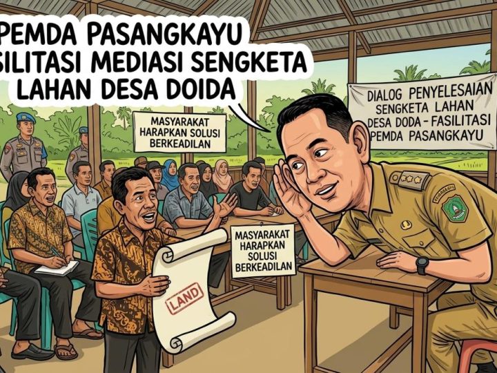 Pemda Pasangkayu Fasilitasi Mediasi Sengketa Lahan Desa Doda, Masyarakat Harapkan Solusi Berkeadilan