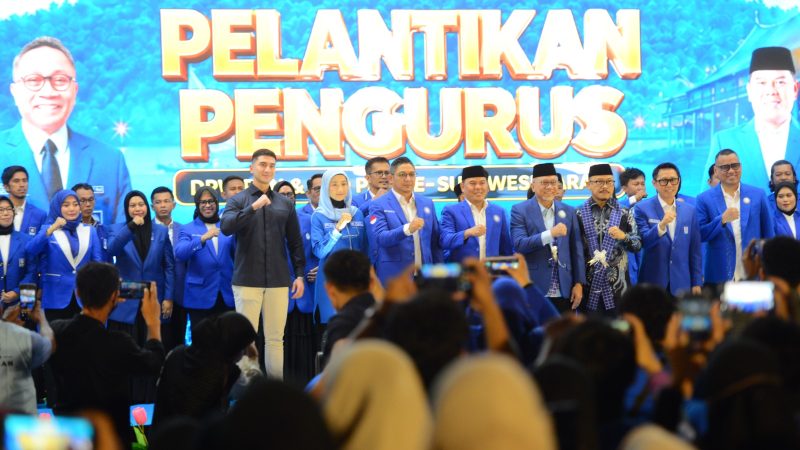 Lantik Pengurus PAN Sulbar, Zulhas: Kader PAN Harus Jadi Pembawa Manfaat bagi Masyarakat