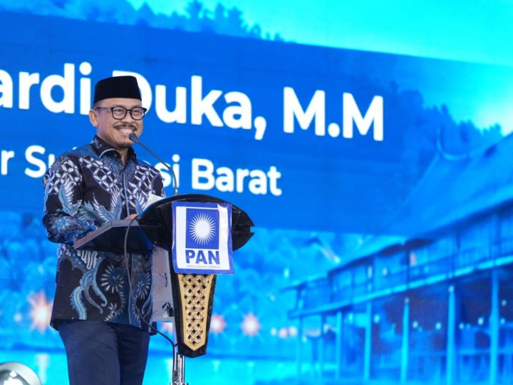 Gubernur SDK Hadiri Pelantikan DPW PAN Sulbar, Targetkan Koalisi Kembali di Pilgub 2029