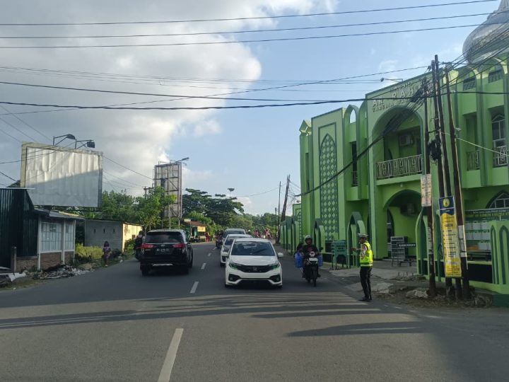 Ditlantas Polda Sulbar Siaga Penuh di Jam-Jam Padat Mobilitas