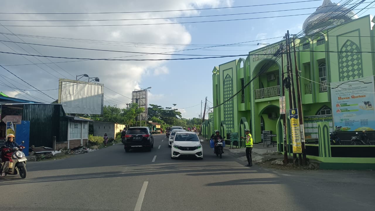 Ditlantas Polda Sulbar Siaga Penuh di Jam-Jam Padat Mobilitas
