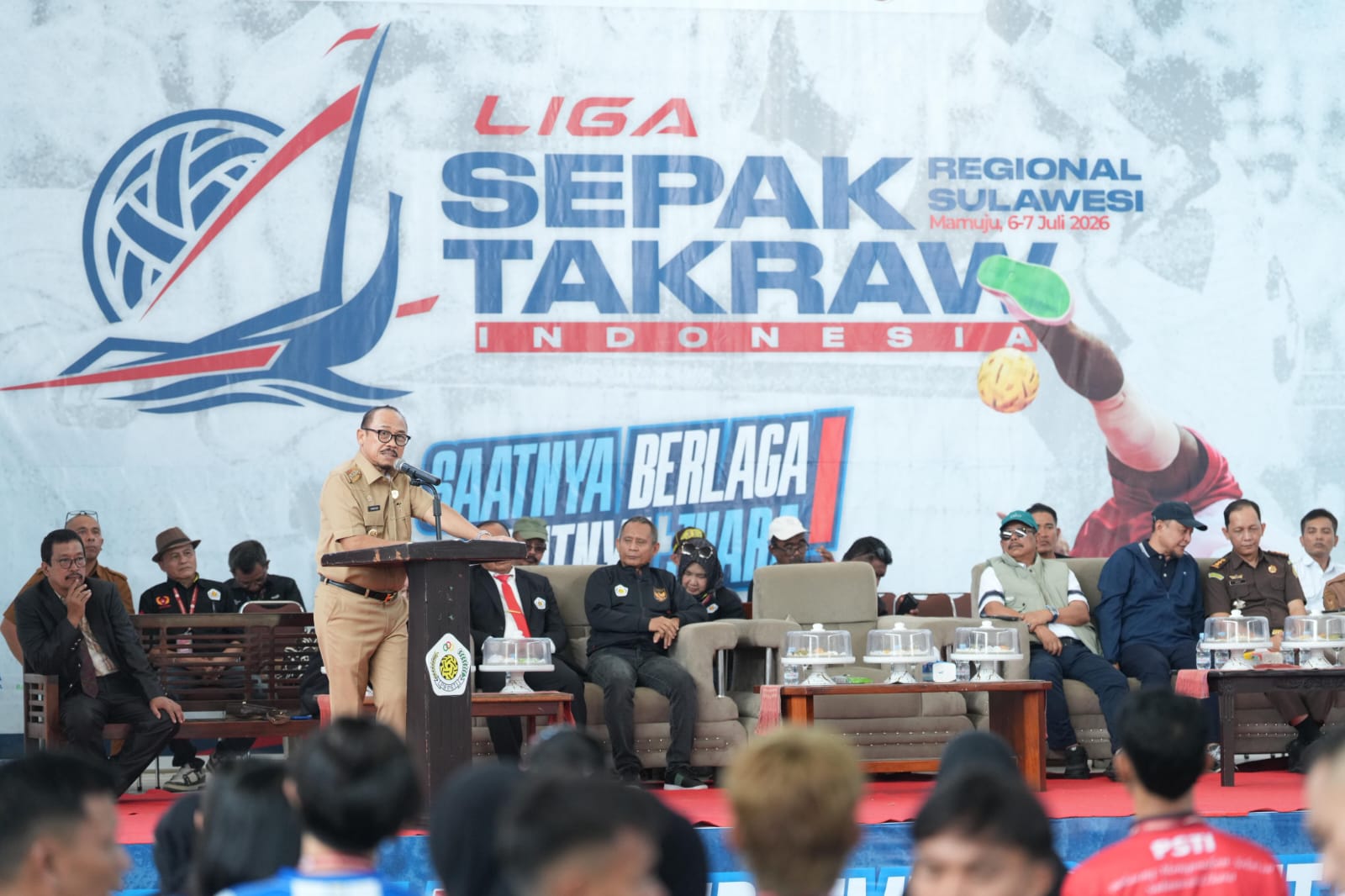 Enam Provinsi Berlaga di Sulbar, SDK Optimistis Takraw Daerah Kembali Berprestasi