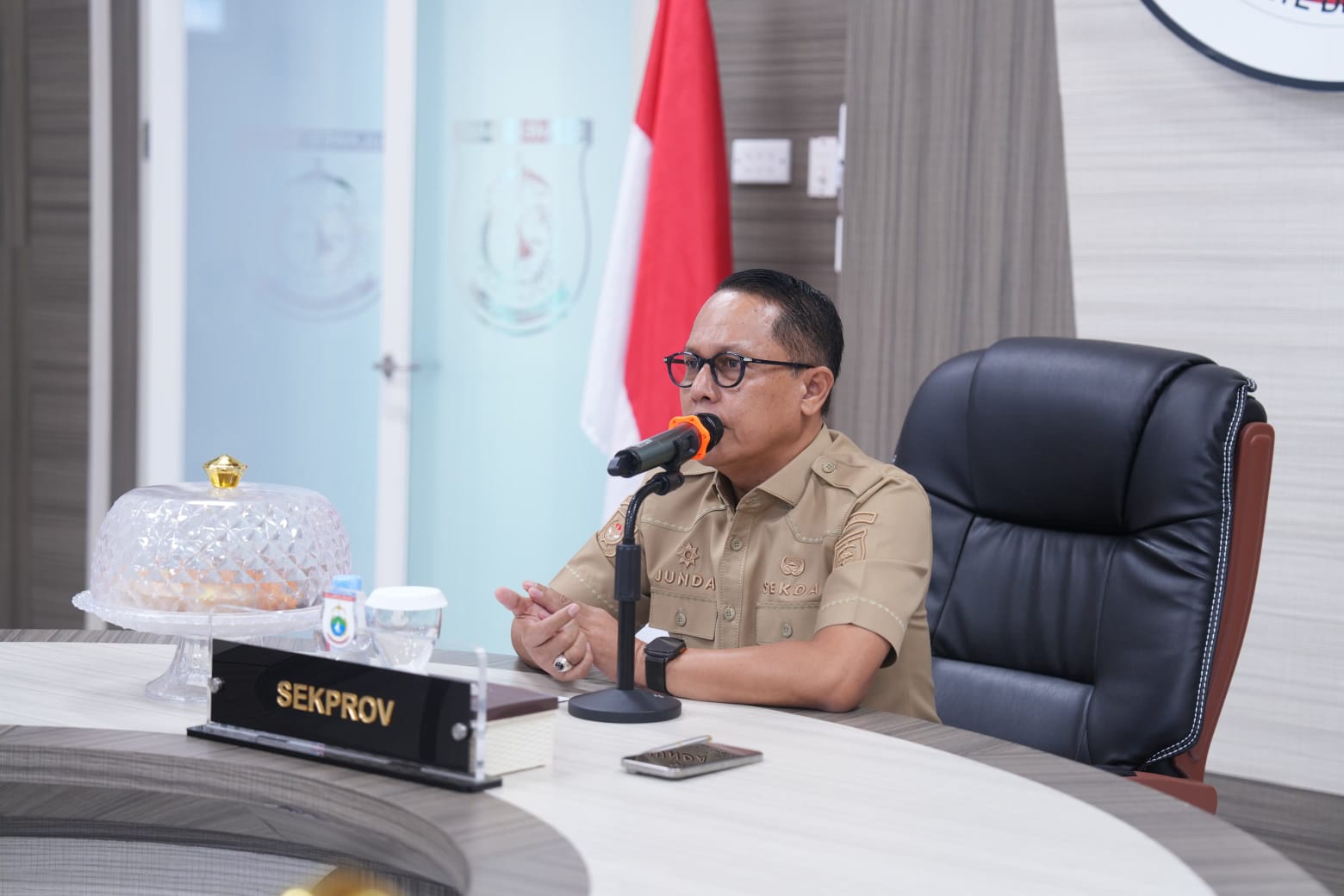 Sekda Junda Tegur OPD di Apel Virtual: Banyak yang Tak Hadir, Ini Kesepakatan yang Tak Perlu Diingatkan
