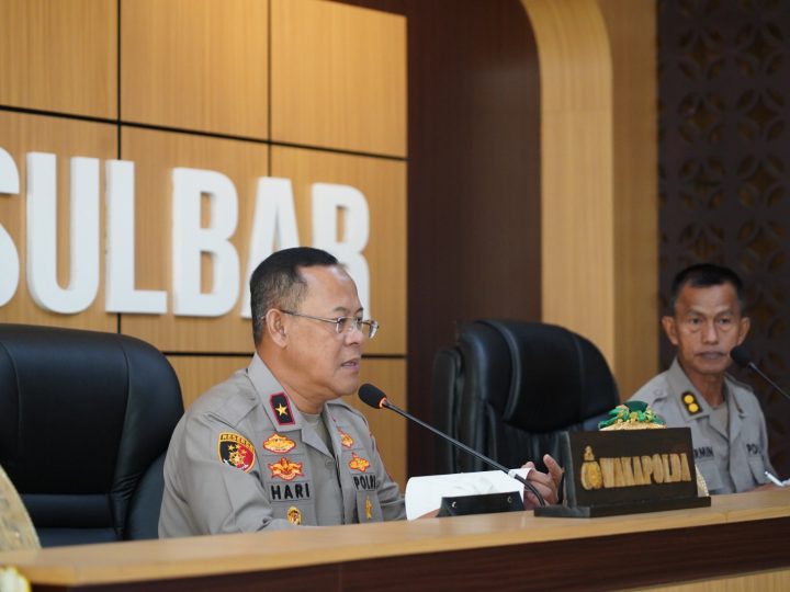 Wakapolda Sulbar Pimpin Anev Quick Wins Presisi, Fokus Perkuat Pelayanan dan Harkamtibmas