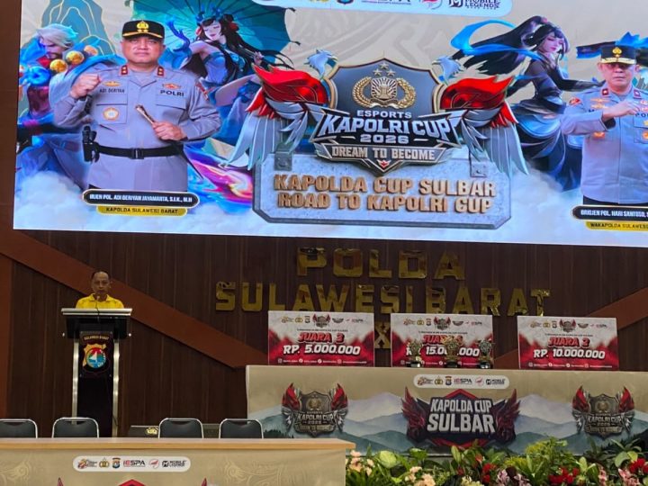 Polda Sulbar Buka Turnamen Mobile Legends Kapolda Cup, Perebutkan Hadiah Rp30 Juta