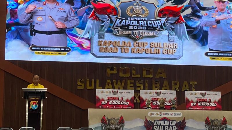 Polda Sulbar Buka Turnamen Mobile Legends Kapolda Cup, Perebutkan Hadiah Rp30 Juta