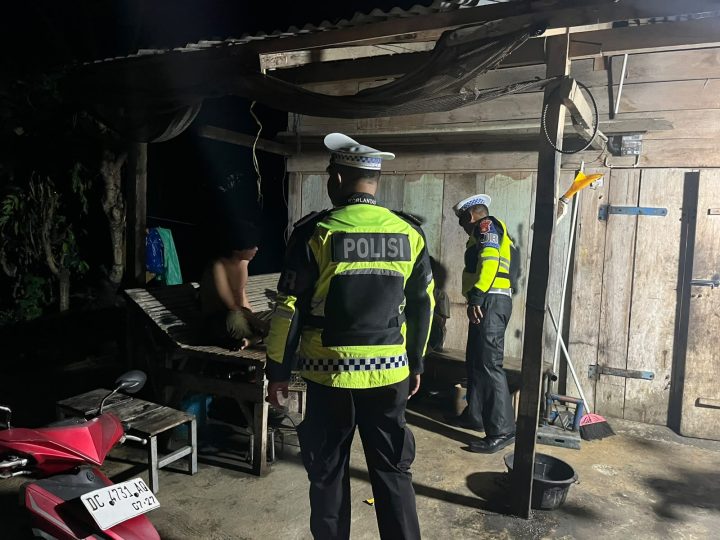 Polantas Polda Sulbar Turun ke Jalan, Patroli Malam Humanis Perkuat Keamanan Wilayah