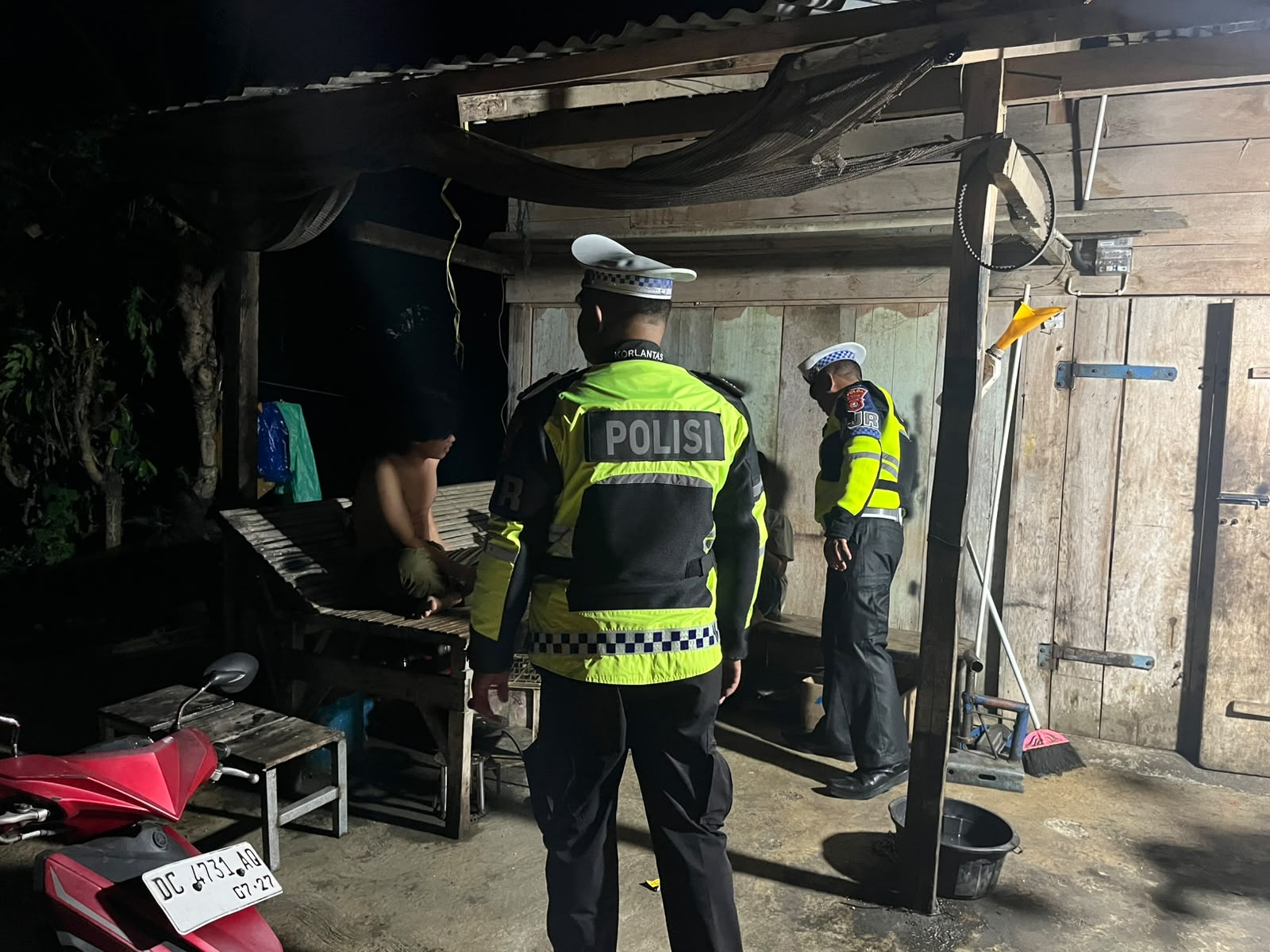 Polantas Polda Sulbar Turun ke Jalan, Patroli Malam Humanis Perkuat Keamanan Wilayah