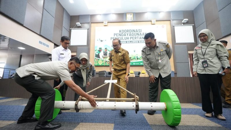 Gubernur Sulbar Minta Penyuluh Pertanian Jadi Motor Swasembada Pangan, Targetkan IP Naik Jadi 2