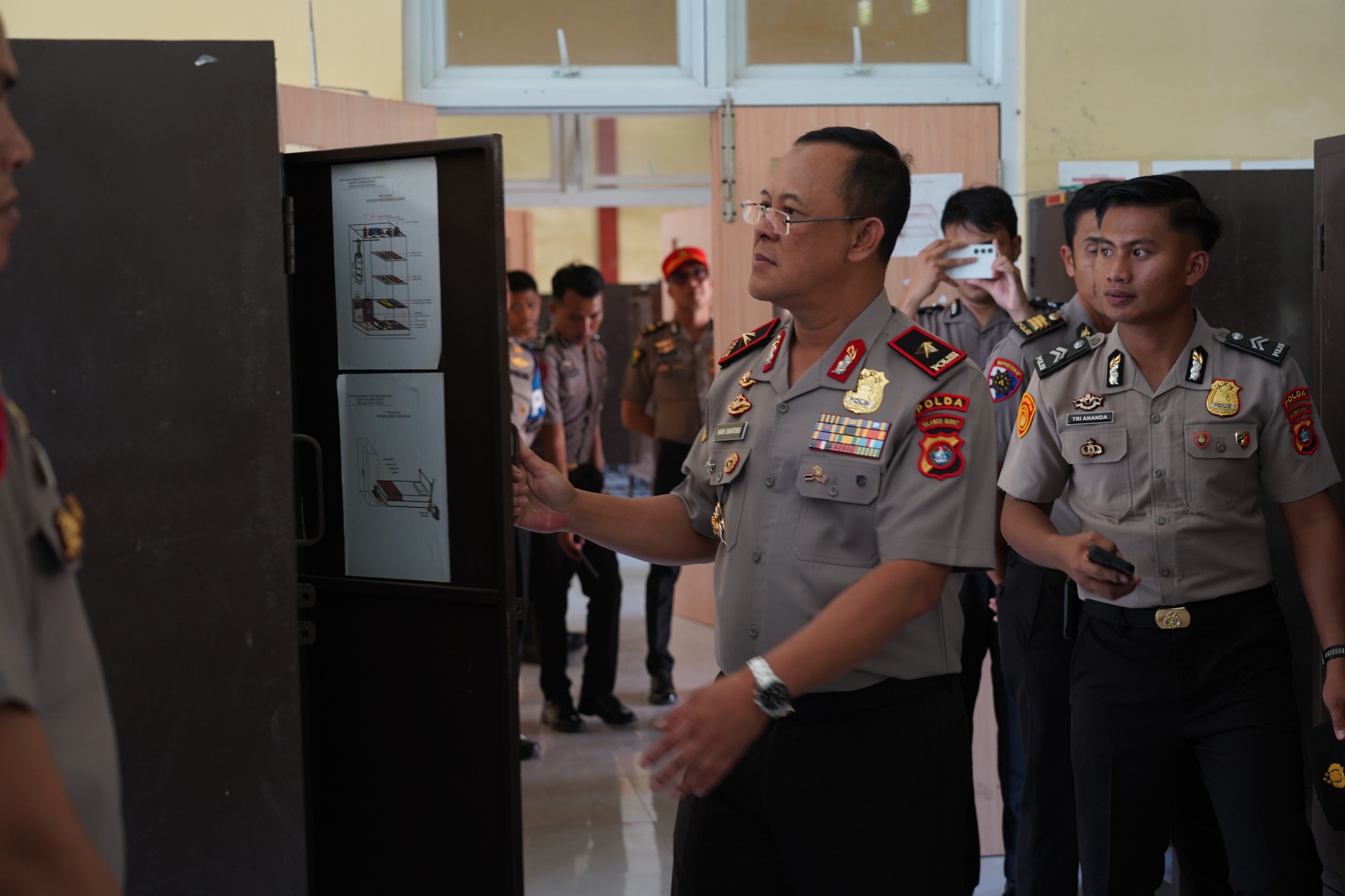 Wakapolda Sulbar Tinjau SPN, Pastikan Seluruh Persiapan Diktukba Polri 2026 Matang