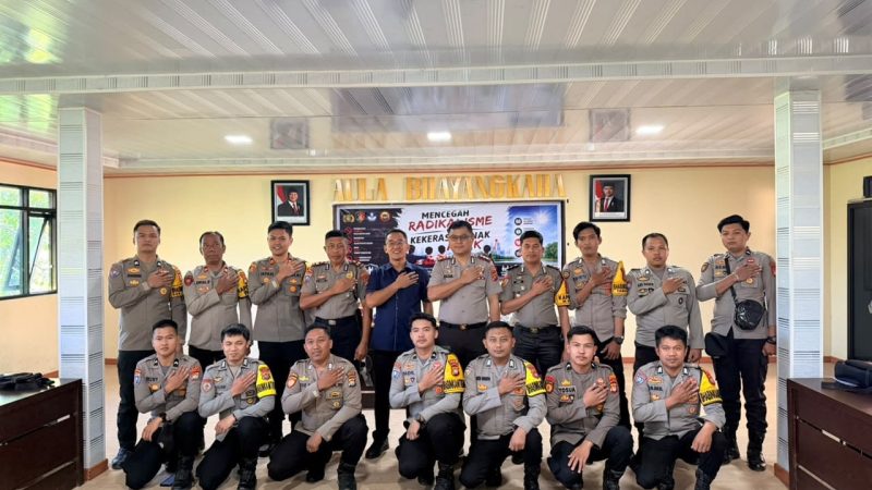 Polda Sulbar Perkuat Pencegahan Radikalisme, Dirreskrimum Supervisi Satreskrim Polres Mamasa