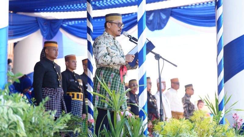 Tiga Pesan Gubernur SDK di Hari Jadi Mamuju: Jujur, Tidak Berlebihan, dan Berikhtiar