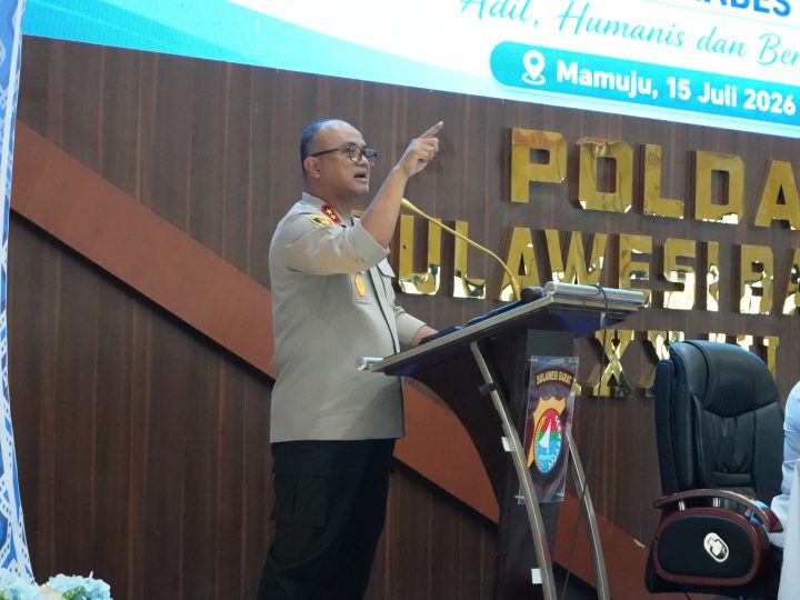 Kapolda Sulbar Ingatkan Personel, Jangan Sampai Diragukan Masyarakat karena Tak Paham Hukum