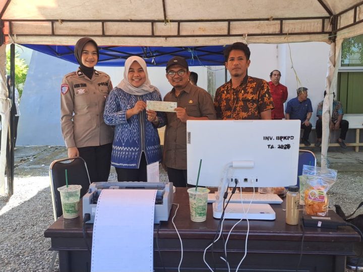 Ditlantas Polda Sulbar Perluas Layanan Jemput Bola, 28 Kendaraan Terlayani Melalui SAMKEL