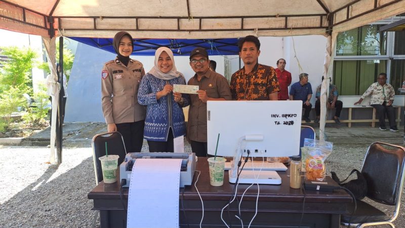 Ditlantas Polda Sulbar Perluas Layanan Jemput Bola, 28 Kendaraan Terlayani Melalui SAMKEL