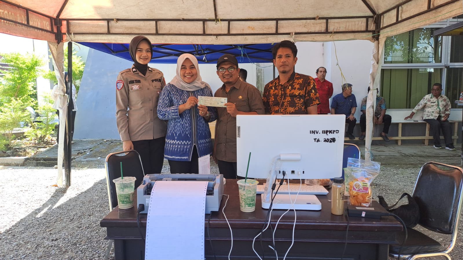 Ditlantas Polda Sulbar Perluas Layanan Jemput Bola, 28 Kendaraan Terlayani Melalui SAMKEL