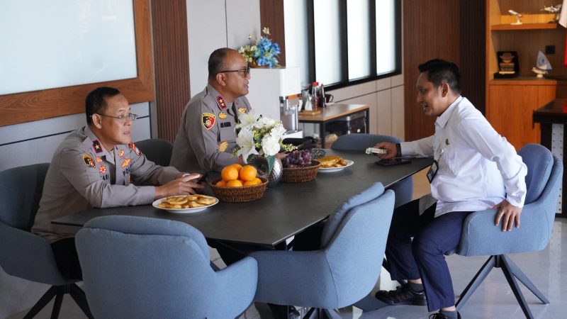 Kapolda Sulbar Kunjungi Bandara Tampa Padang, Perkuat Sinergi Dukung Kemajuan Penerbangan