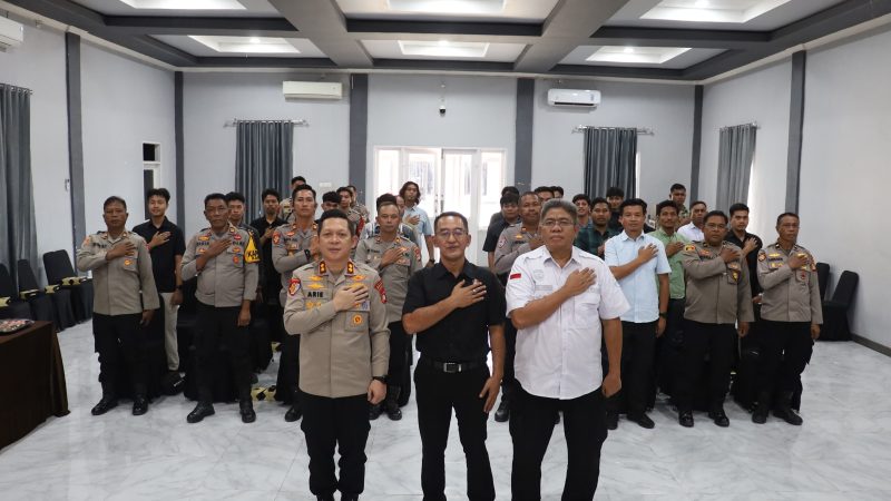 Supervisi Reskrim di Polres Mateng, Polda Sulbar Dorong Penegakan Hukum Profesional dan Humanis