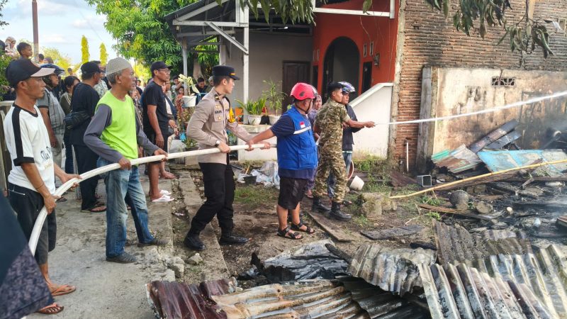 Api Hanguskan 2 Rumah di Polewali, Polisi Pastikan Penyebab Masih Diselidiki