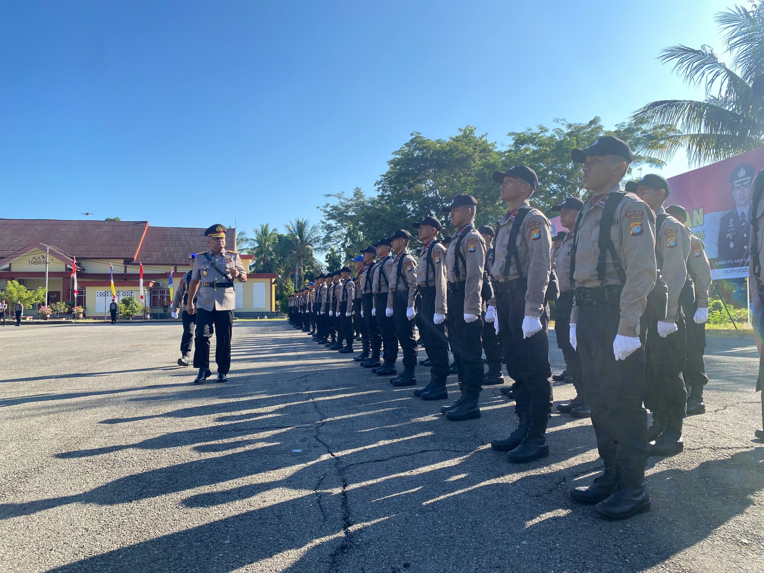 Kapolda Sulbar Tekankan Integritas dan Pelayanan Humanis Saat Buka Pendidikan Bintara Polri TA 2026