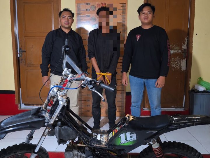 Gerak Cepat Resmob Polresta Mamuju, Pelaku Curanmor Dibekuk di Polman
