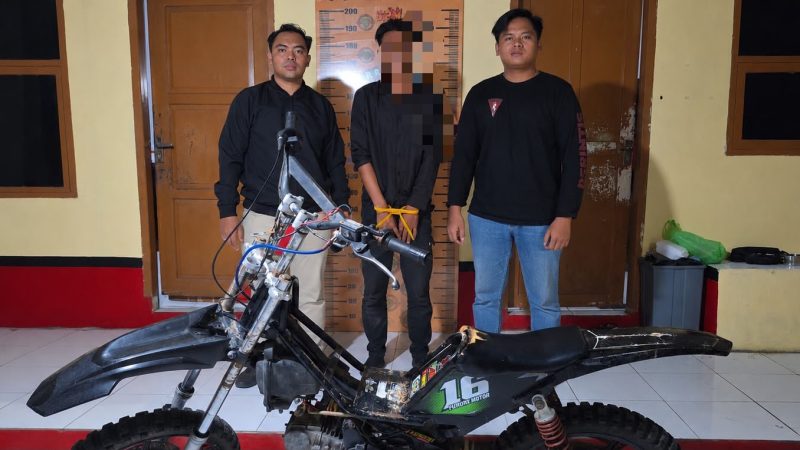 Gerak Cepat Resmob Polresta Mamuju, Pelaku Curanmor Dibekuk di Polman