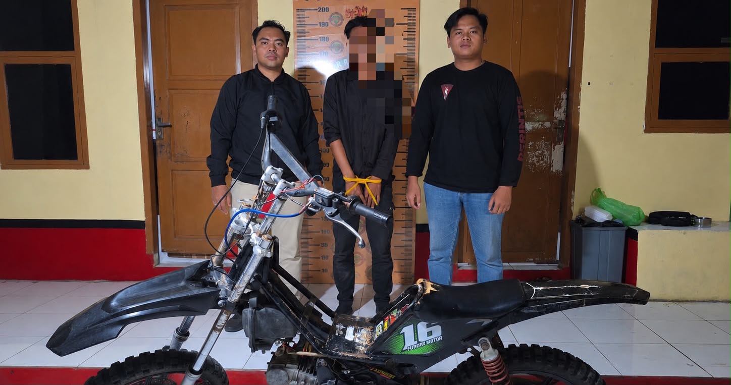 Gerak Cepat Resmob Polresta Mamuju, Pelaku Curanmor Dibekuk di Polman