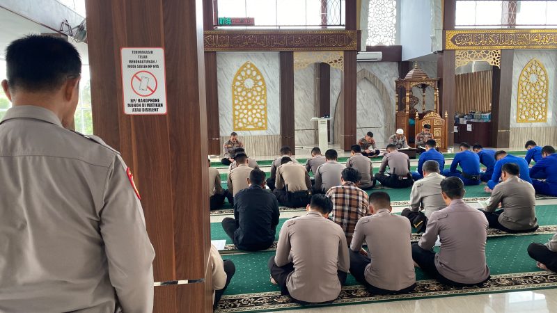 Binrohtal Polda Sulbar, Wujud Pembinaan Karakter untuk Pelayanan Presisi dan Humanis