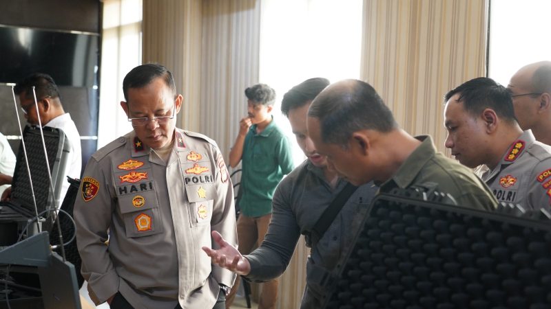 Transformasi Digital Polri, Wakapolda Sulbar Tinjau Peralatan Modern Ditintelkam