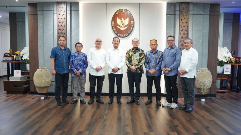 Gubernur SDK Audiensi ke Menteri KKP, Sulbar Dapat 28 Desa Nelayan dan 28 Kapal 30 GT