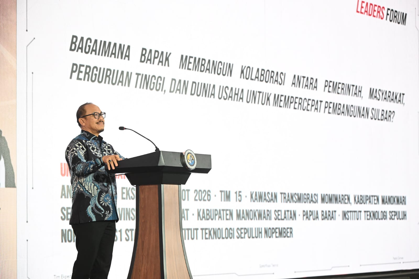 Gubernur Suhardi Duka Motivasi 1.476 Patriot Muda Tim Ekspedisi Patriot 2026