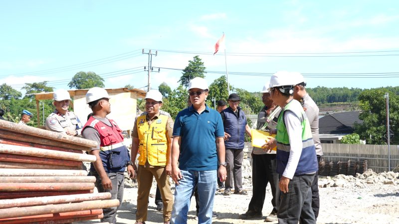 Wakapolda Sulbar Cek Progres Pos PJR, Dorong Pelayanan Lalu Lintas yang Lebih Cepat