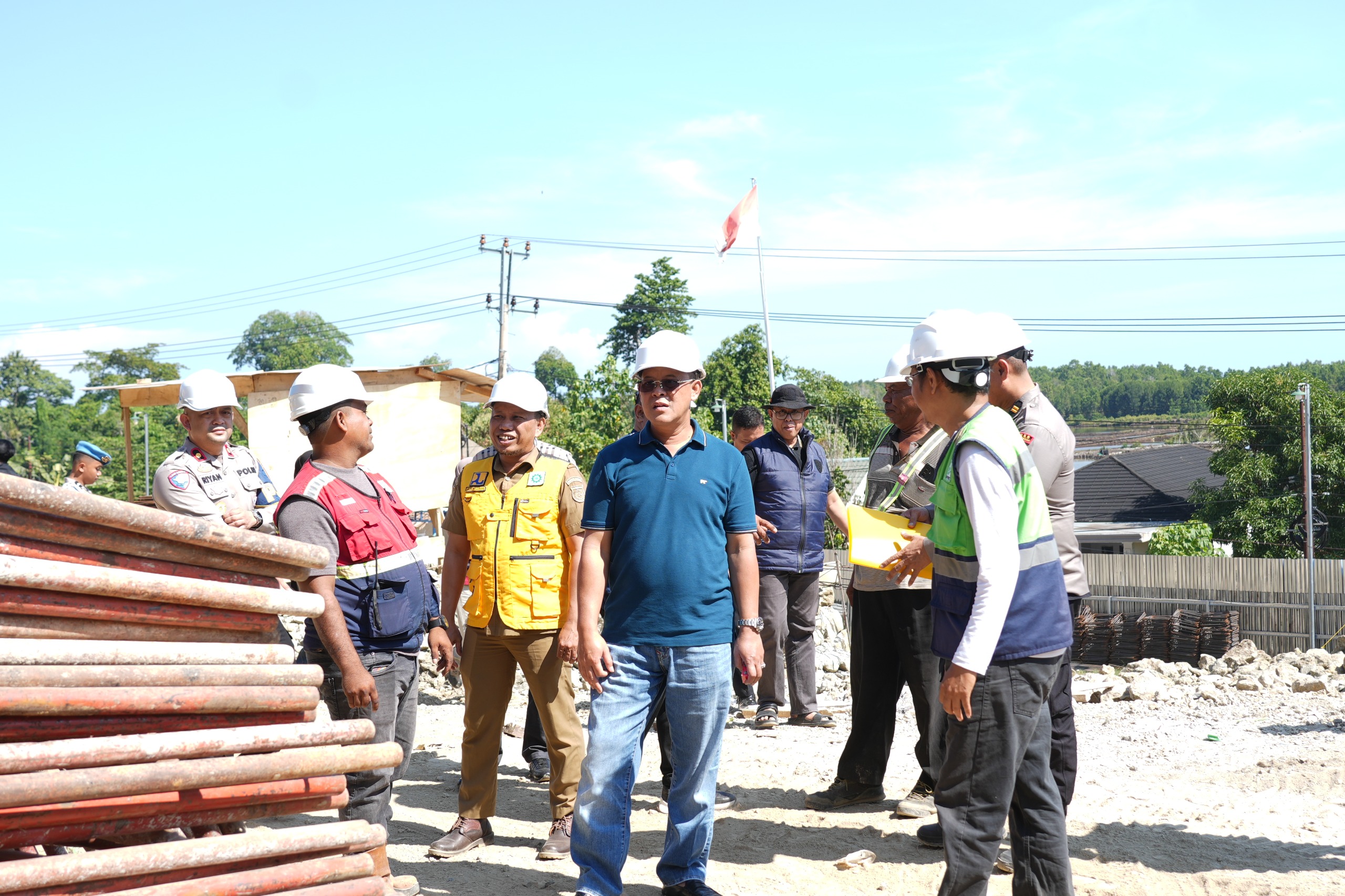 Wakapolda Sulbar Cek Progres Pos PJR, Dorong Pelayanan Lalu Lintas yang Lebih Cepat