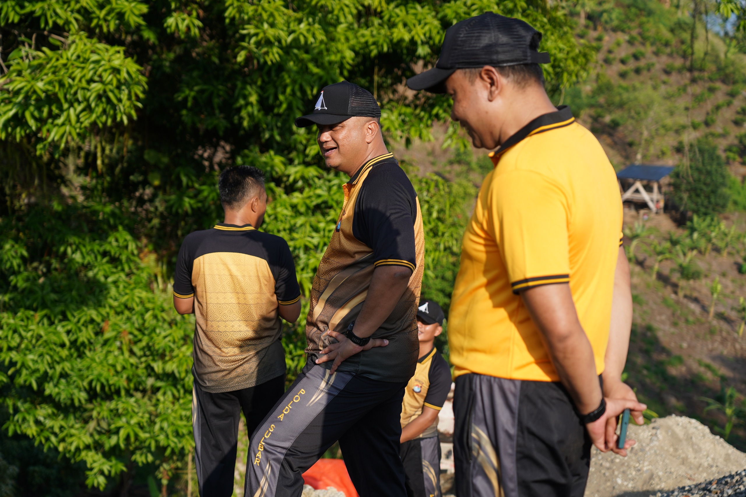 Kapolda Sulbar Dorong Budaya Hidup Sehat Melalui Pembangunan Sarana Olahraga