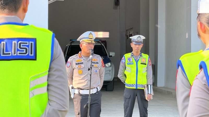 Dirlantas Polda Sulbar Dorong Pelayanan Humanis dan Profesional Sambut HUT RI