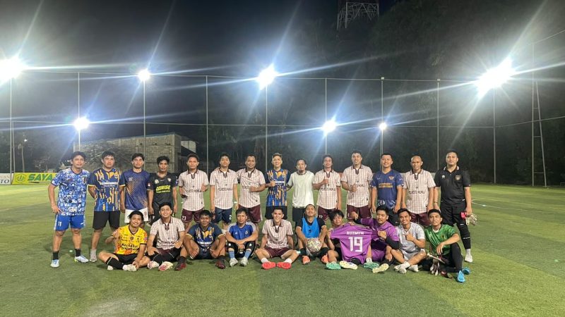Melalui Laga Minisoccer, Polda Sulbar dan Kanwil Kemenkeu Sulbar Perkokoh Silaturahmi Antarinstansi