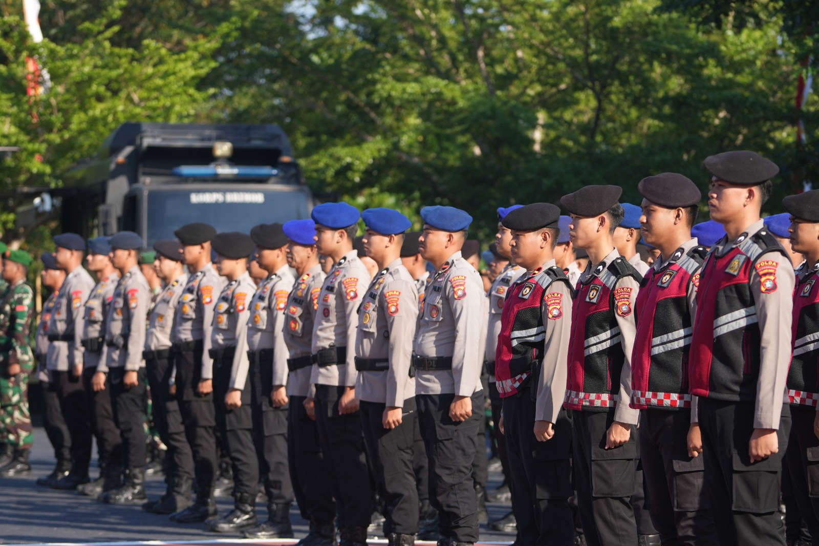 Siaga Karhutla, Polda Sulbar Bersama TNI dan Instansi Terkait Perkuat Respons Terpadu