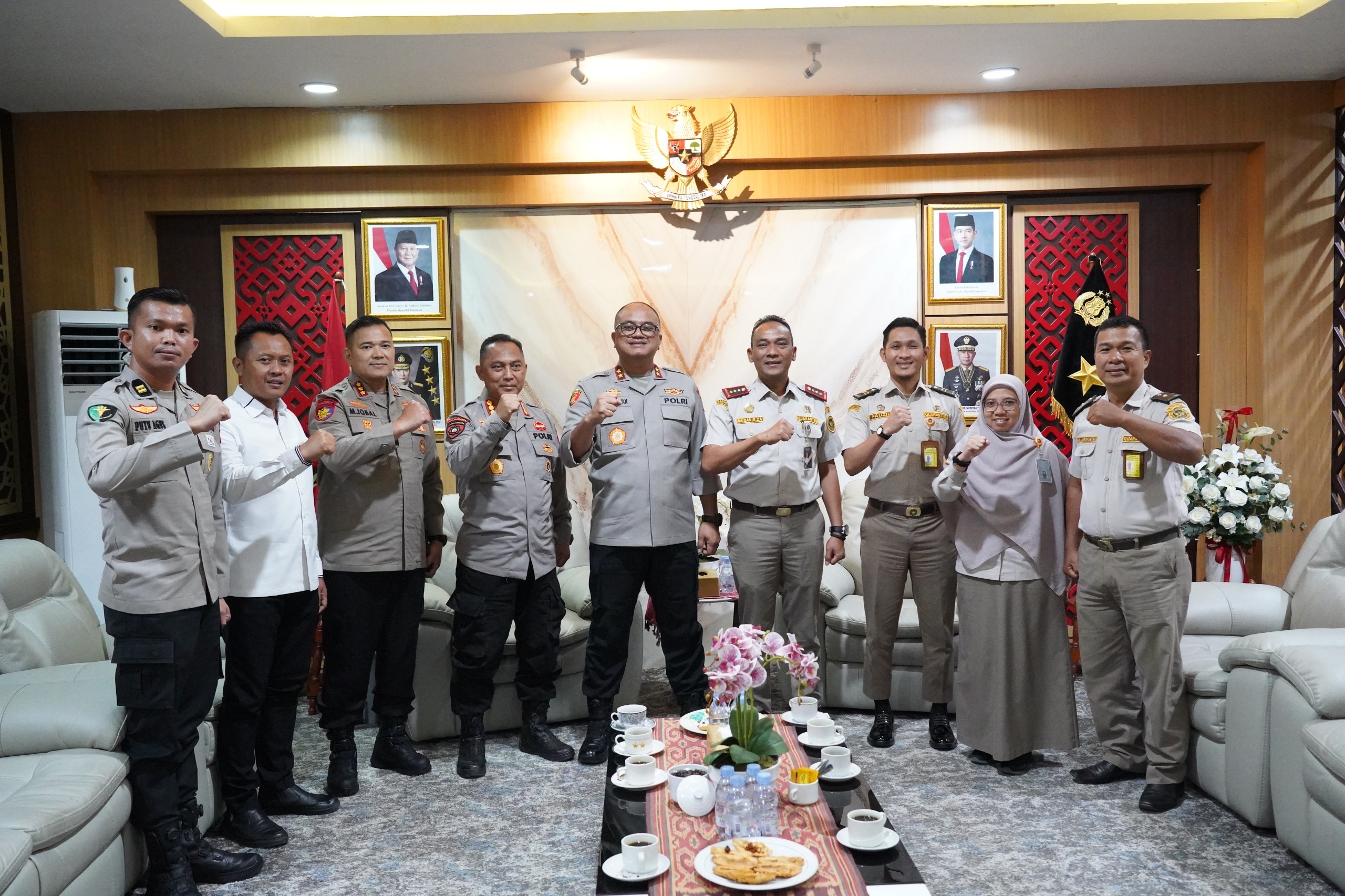 Kapolda Sulbar Tegaskan Hewan Keluar Daerah Wajib Lalui Karantina dan Lengkapi Dokumen