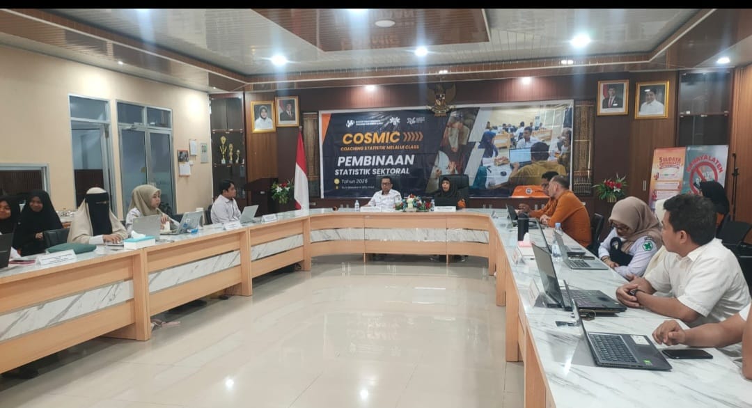 Perkuat Satu Data, DiskominfoSS dan BPS Sulbar Dorong Statistik Berkualitas dan Akuntabel