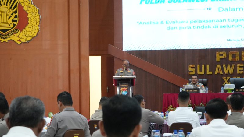 Kapolda Sulbar Minta Bhabinkamtibmas Perkuat Deteksi Dini, Dengarkan Suara Warga hingga Desa