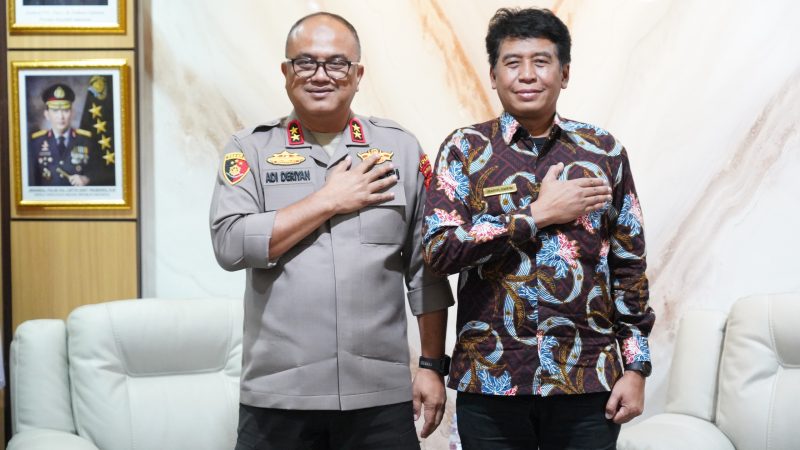 Kapolda Sulbar Terima Kunjungan DJP, Bahas Potensi Ekonomi dan Penguatan Sinergi